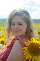 Taylor in the Sunflower Field